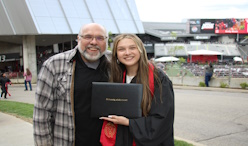 Chrissy and Daddy