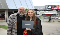 Chrissy and Daddy