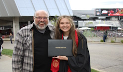 Chrissy and Daddy